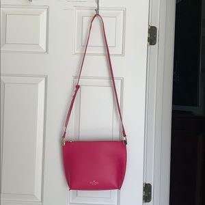 Kate spade hot pink crossbody bag